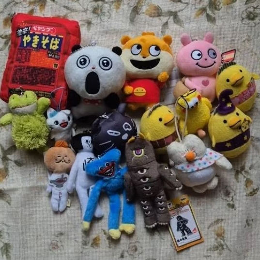[CLEARANCE SALE] Plushie Keychain Japanese Mascots Characters and more [Batch 1] gantungan kunci gan