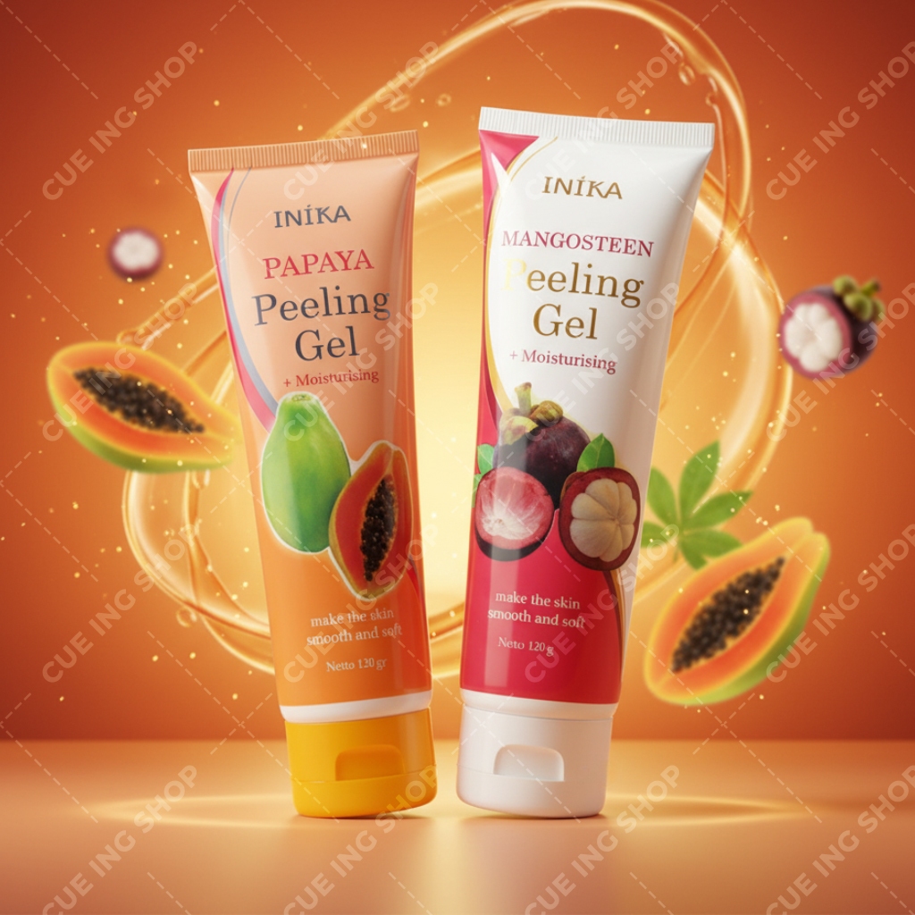 INIKA Peeling Gel - Pencerah Wajah - Peeling Wajah (ORIGINAL)