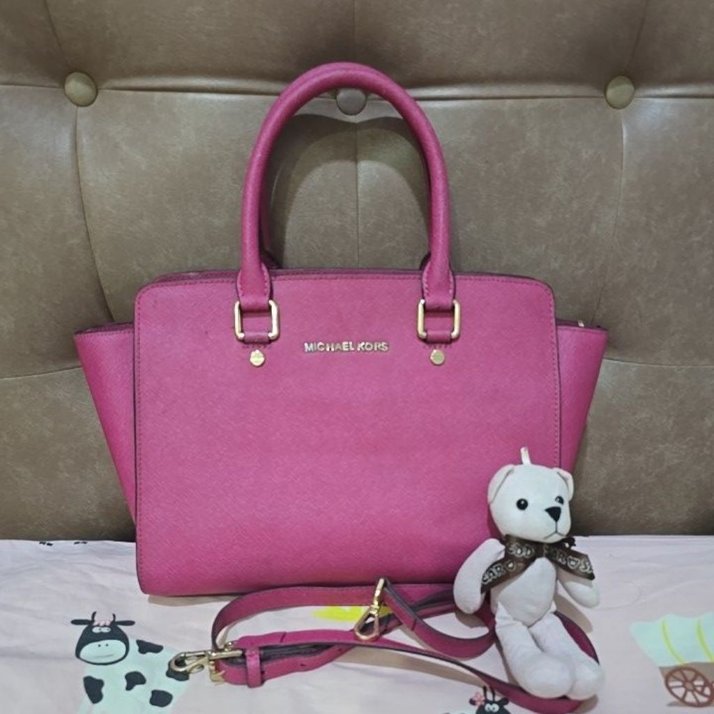 Prelovedbytwins- pl tas MK SELMA-pink fushia