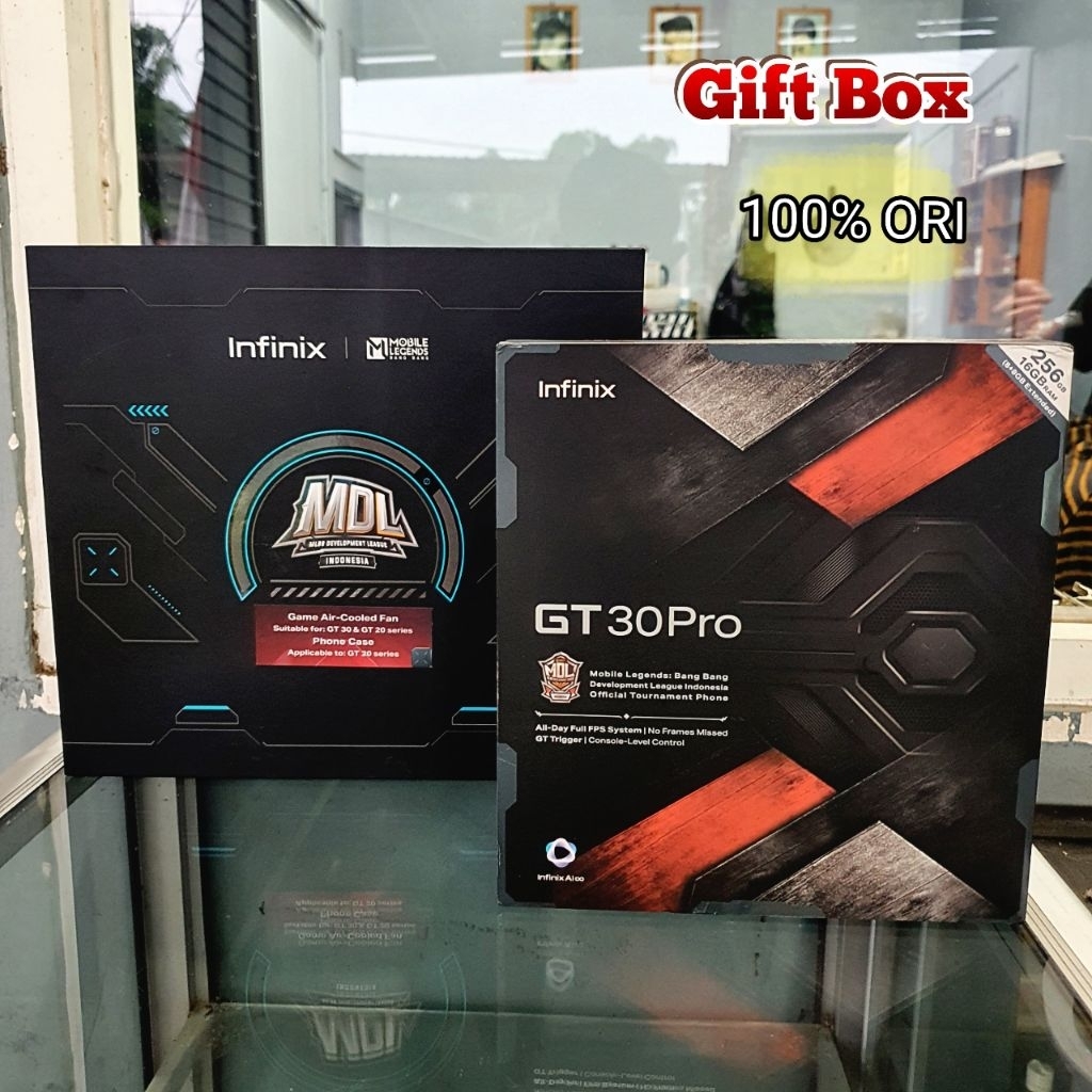 Gift Box infinix GT 20pro || Gift Box infinix GT 30pro || dus box Original 100% ( Gift Box Kosong )