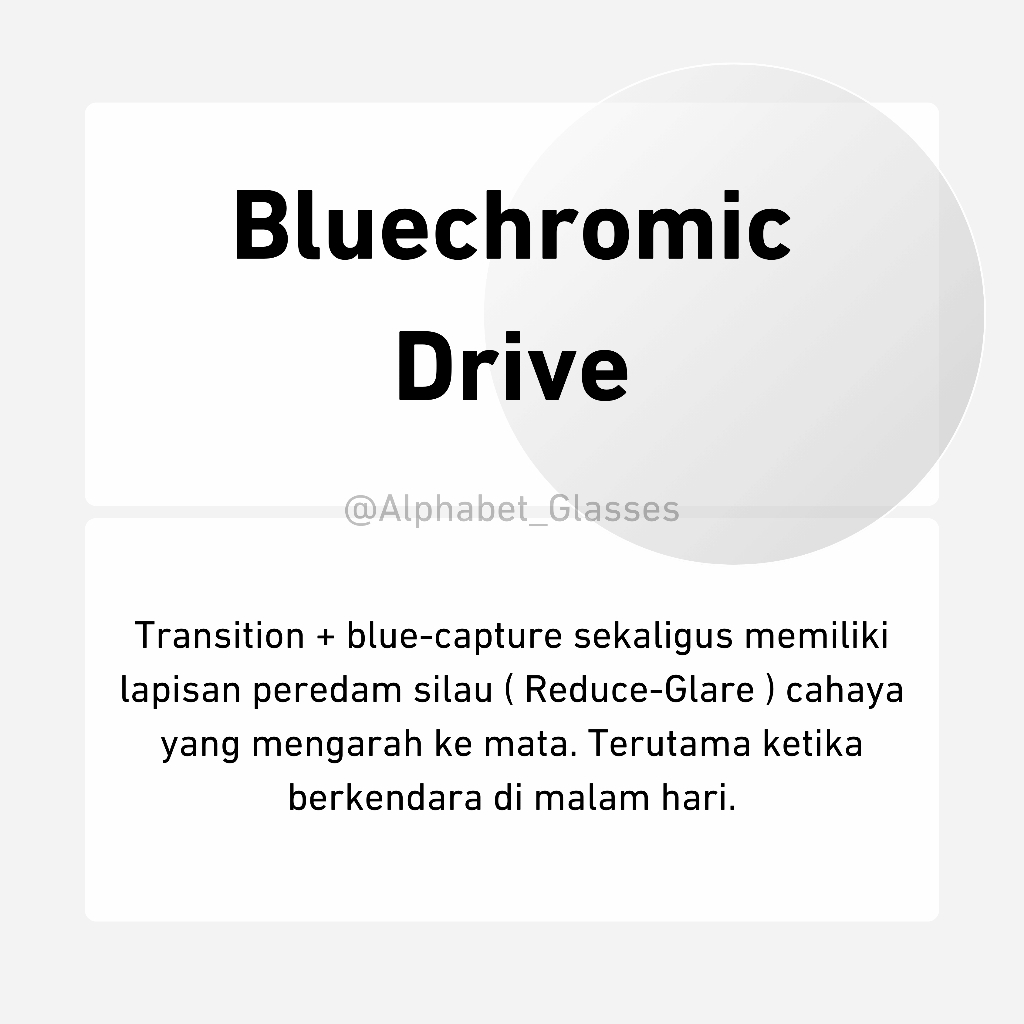 Bluechromic Drive - Lensa Kacamata