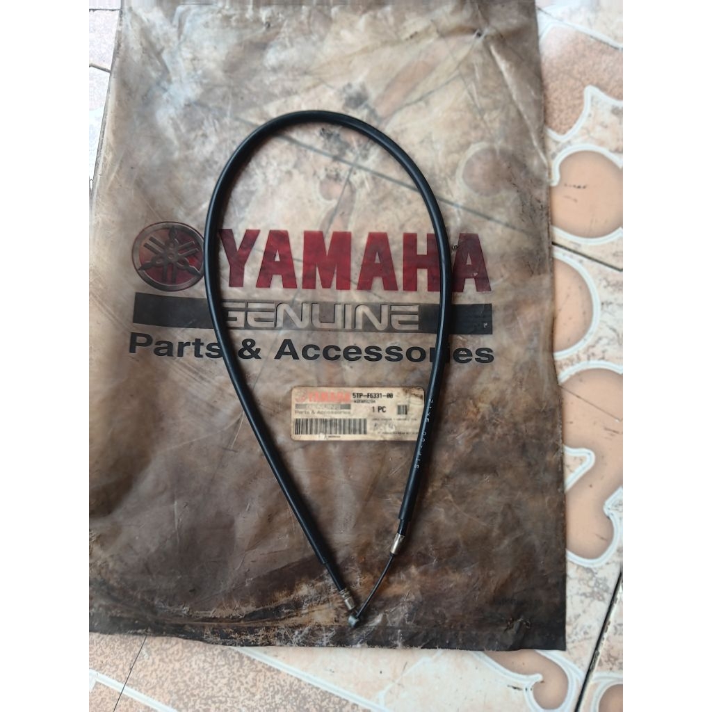 5TP-F6331-00 kabel choke cuk starter kabel 1 yamaha jupiter z ol burhan vega r new original