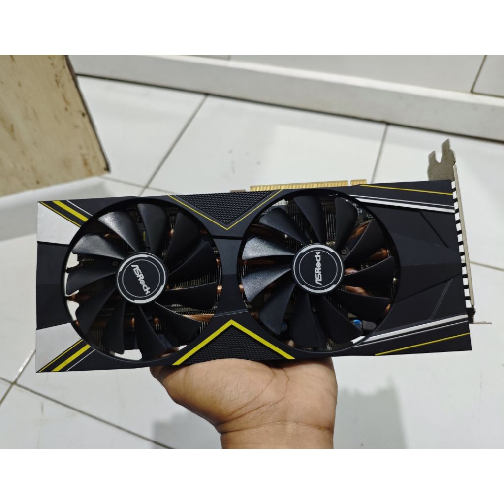 VGA ASRock RX 5700 XT 8GB — No Display / Rusak — Cocok Buat Service / Sparepart