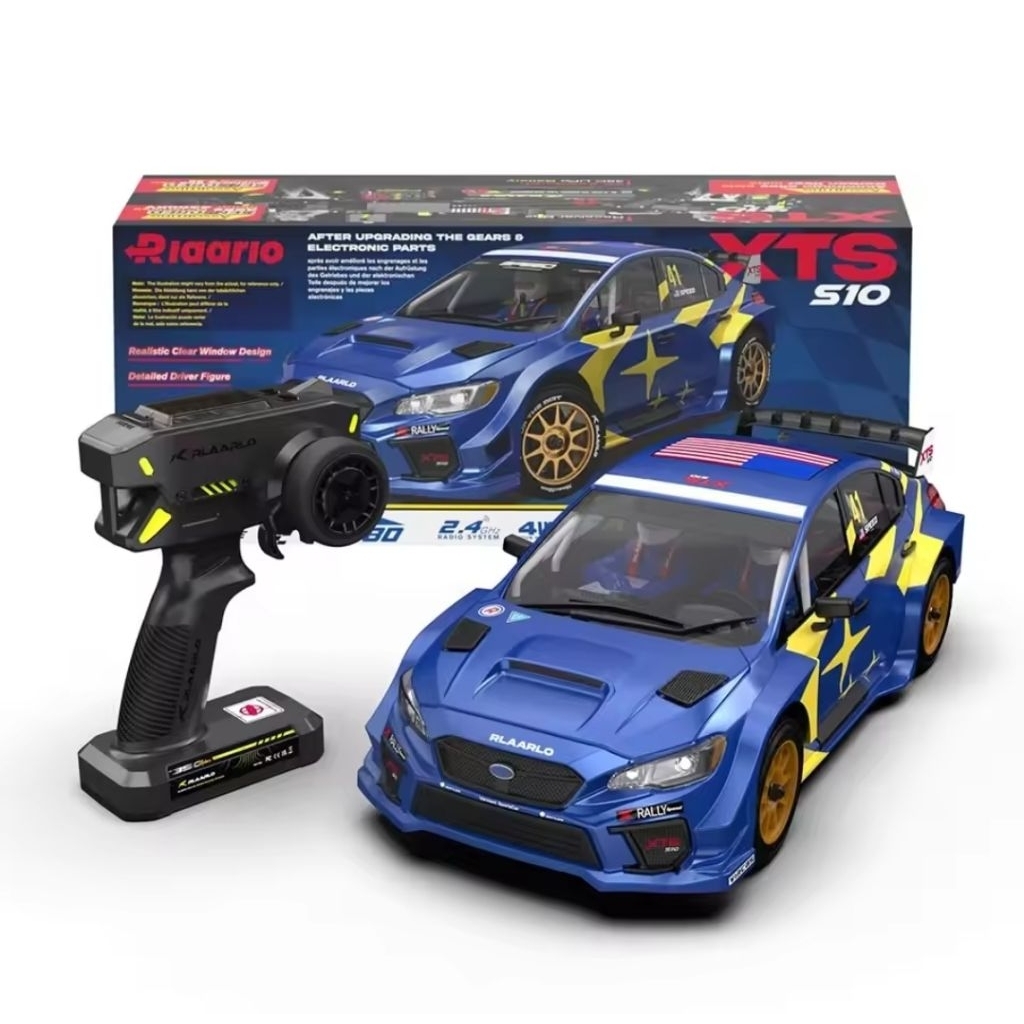 Rlaarlo XTS-S10 Subaru WRC Rc Rally 1/10 80a Combo Sensored Width 190mm Wheelbase 257mm RTR