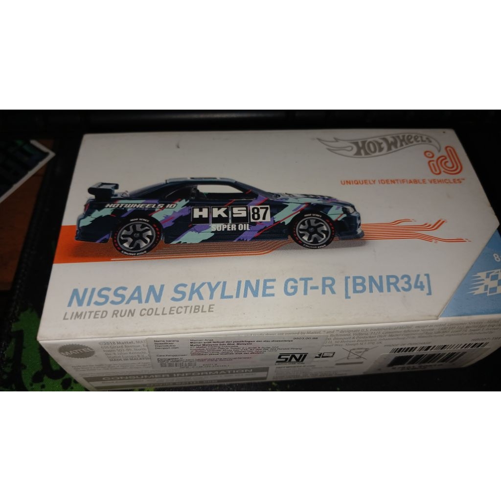 hot wheels r34 id