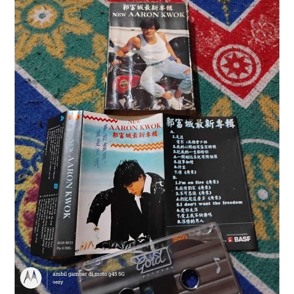 Kaset pita Aaron Kwok