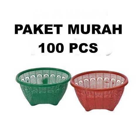 100 Pcs Wakul Hajatan Lusinan Murah - Wadah Berkat Tradisi Nasi Grosir