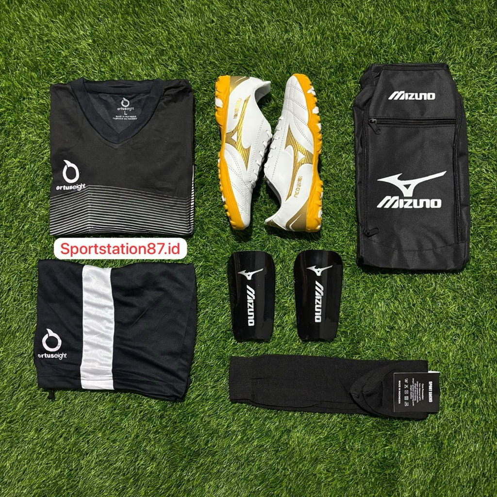 SEPATU MIZUNO MINI SOCCER TURF PAKET KOMPLIT TERBARU