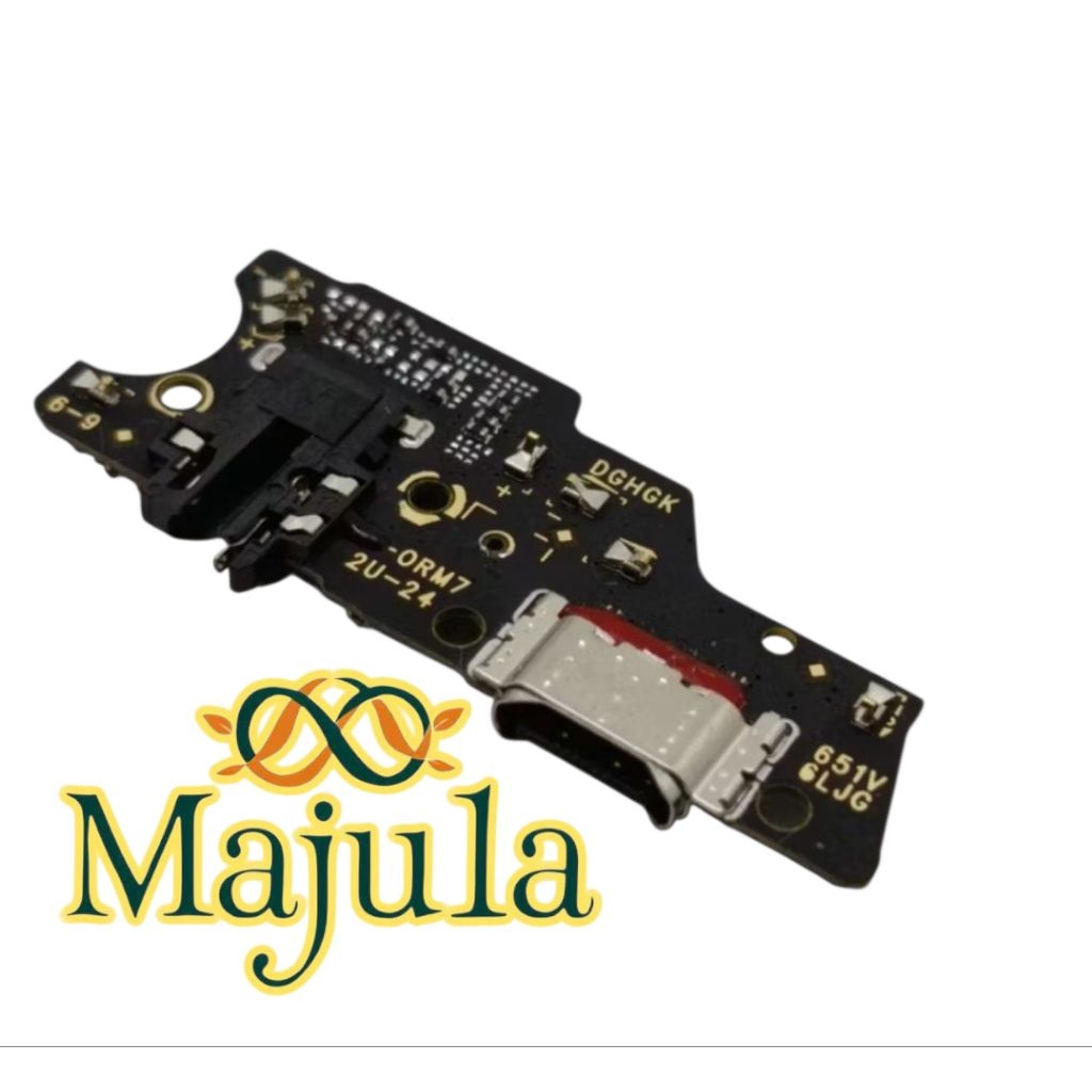 flexible konektor cas papan cas connector charger realme 7 / realme narzo 20 pro + ic original