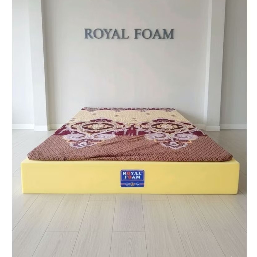 KASUR SPON ROYAL FOAM OFFICIAL SUPER YELLOW BERGARANSI PABRIK KASUR BUSA SPON