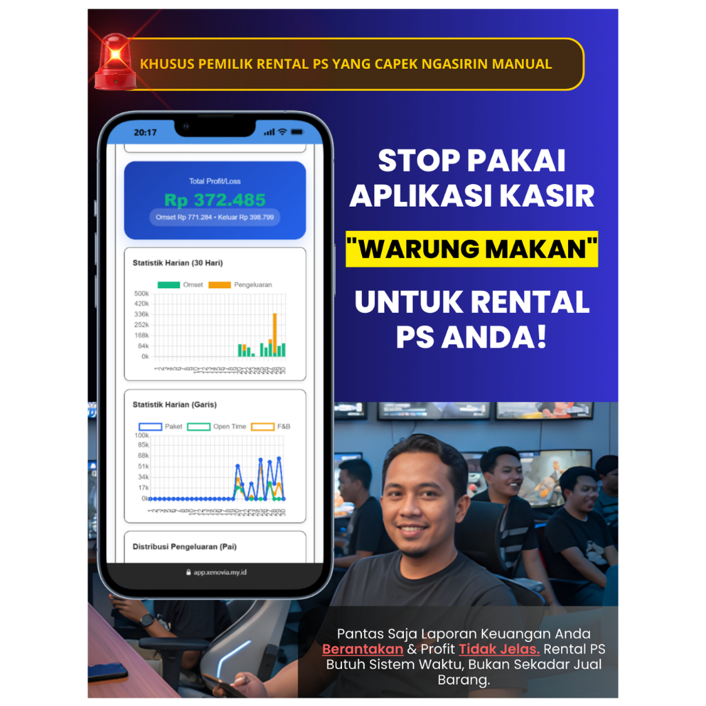 Aplikasi Kasir POS Xenovia POS berbasis Web - Langganan