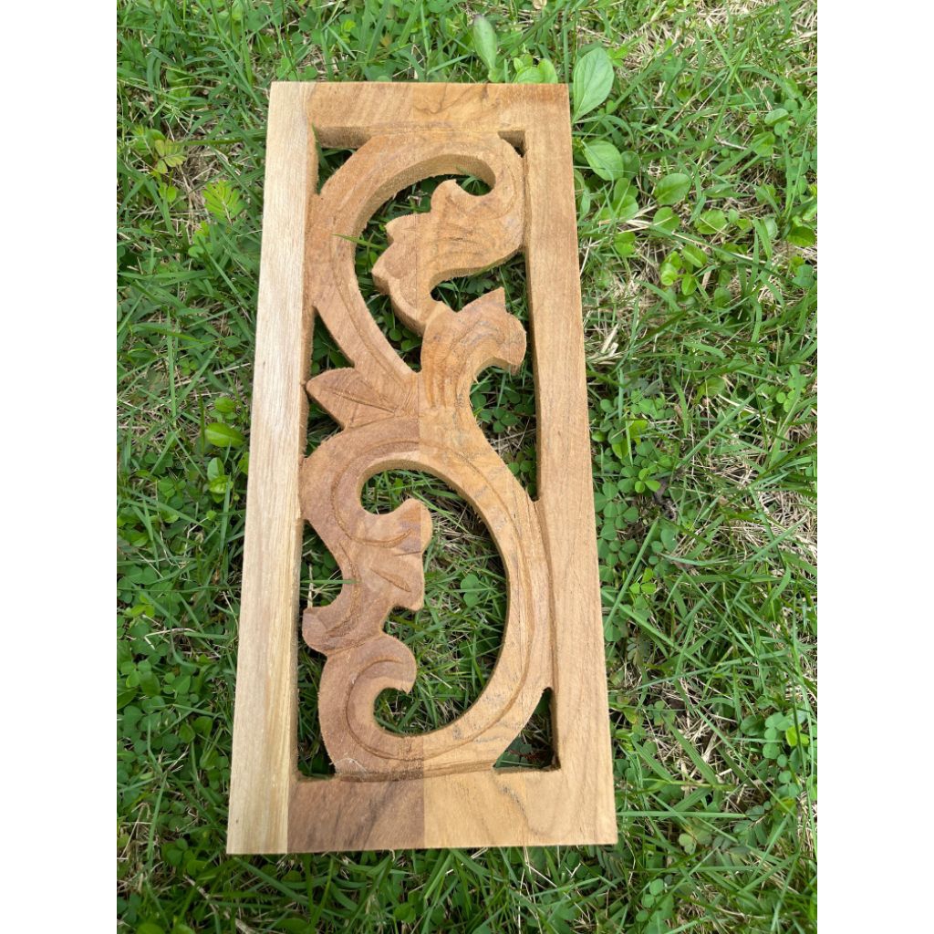 kepingan loster kayu jati