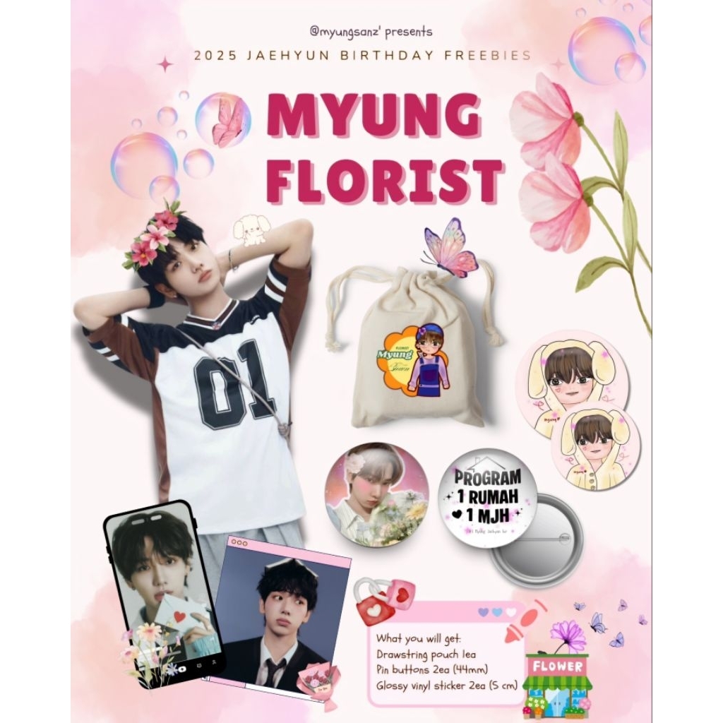 Myung Jaehyun Birthday Freebies @myungsanz