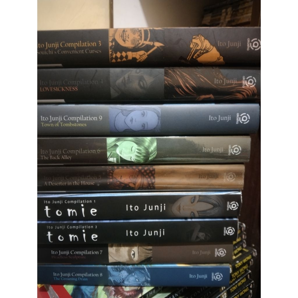 komik junji ito compilation preloved set