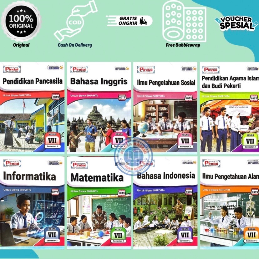 LKS Pindai Kelas 7 SMP/MTS Semester 2 TERBARU