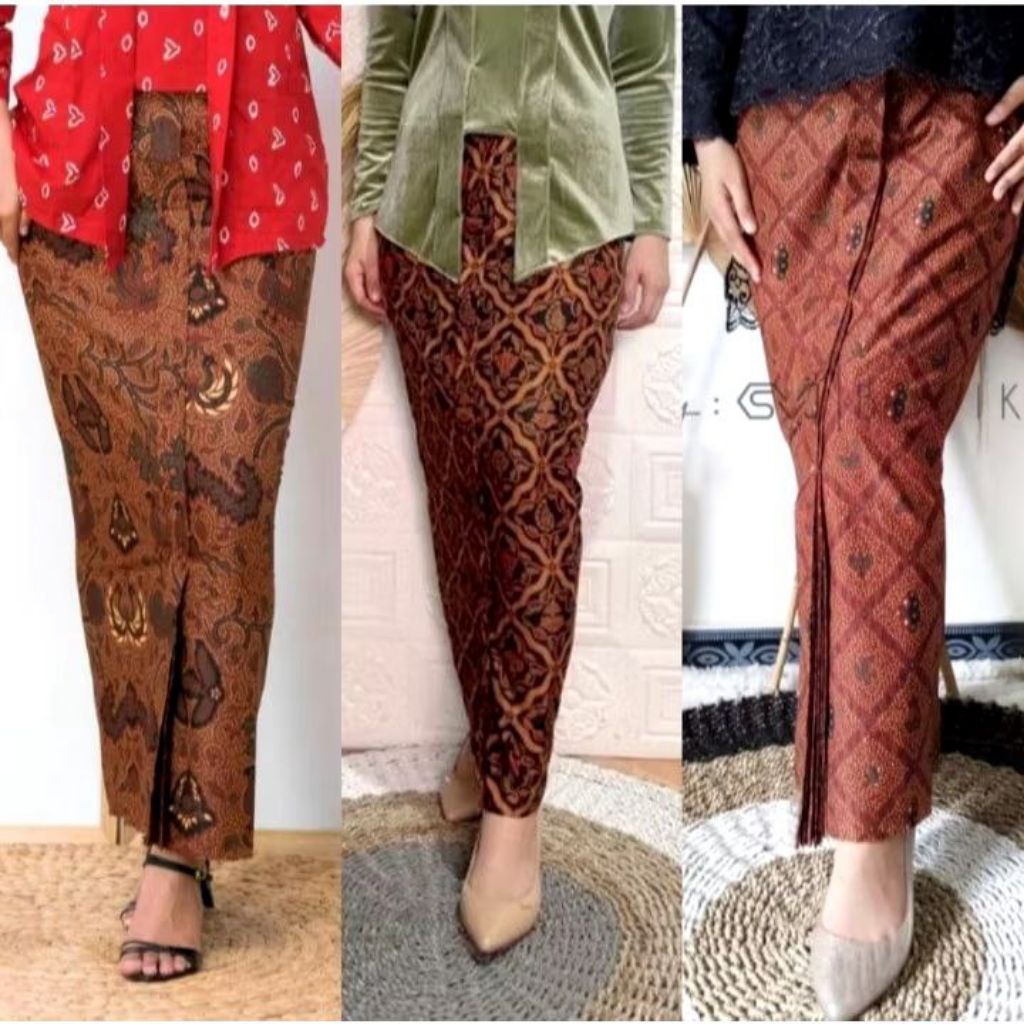 ROK BATIK WIRU SPAN PREMIUM L XL XXL / ROK BATIK BAWAHAN KEBAYA TRADISIONAL
