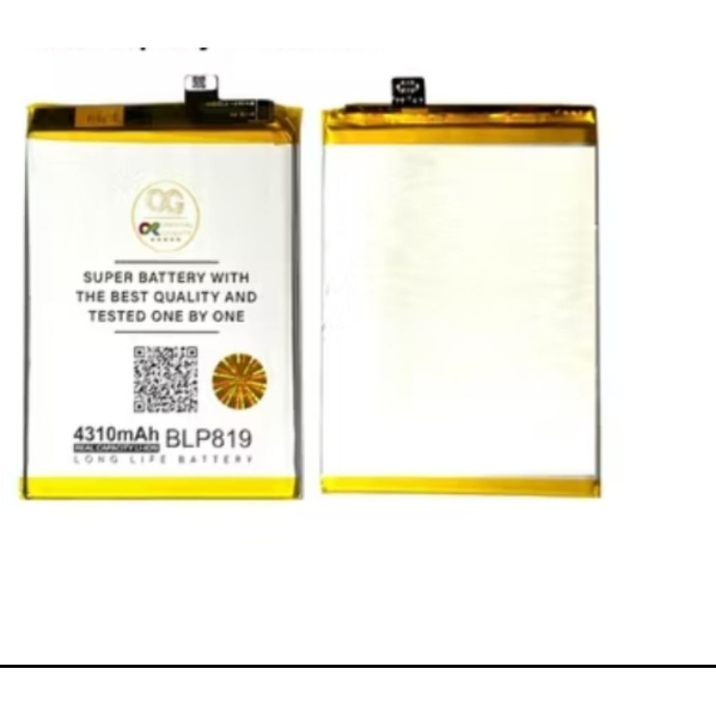 Ba terai Batre Bat Reno 5 4G Reno 6 4G Renno 5Z Renno 5 Lite F19 Pro Plus BLP819 OG SUPER