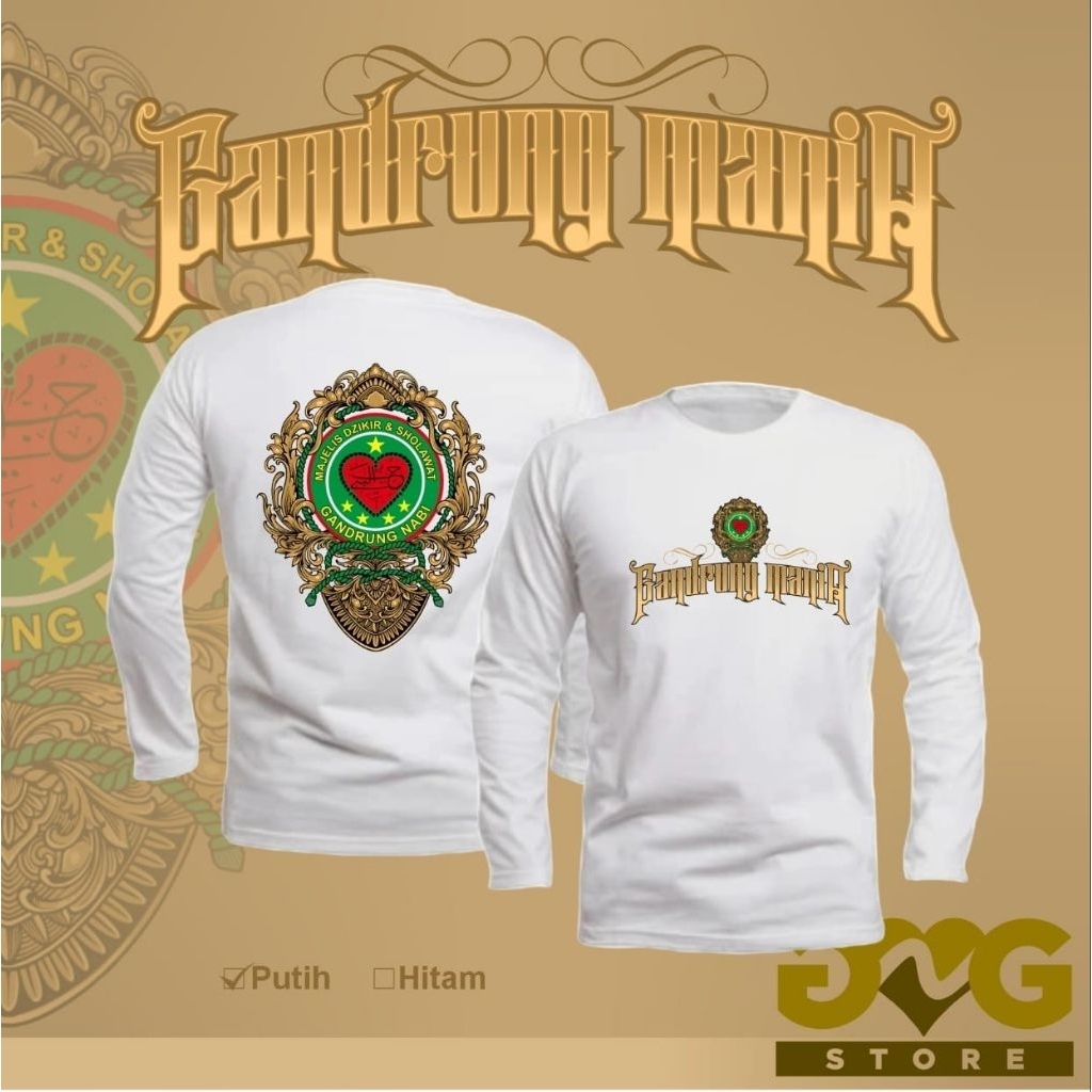 Kaos Panjang Gandrung Nabi Mania Original GNG