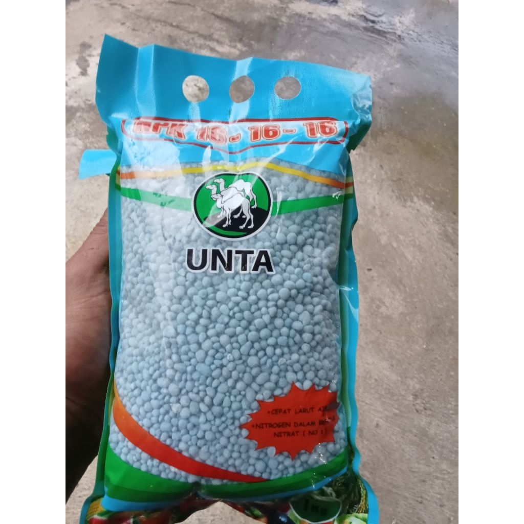 Pupuk NPK 1kg cap Unta untuk Daun ,Bunga dan Buah