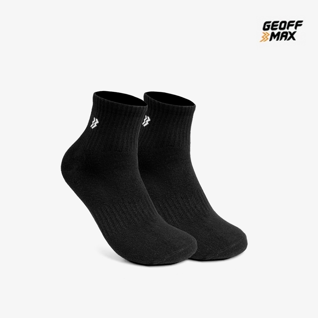 Geoff Max - Cisto Black HC | Socks | Kaos Kaki | Tinggi | Kaos kaki Pria Wanita