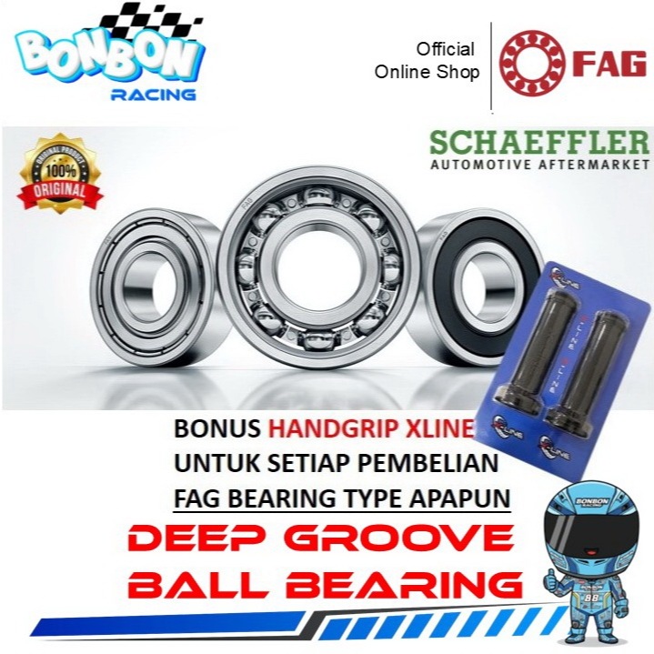 FAG Bearing Laher Bearing Kecil Deep Groove Ball Bearing 6000 6001 6002 6003 6004 6005 6007