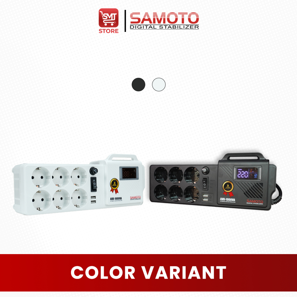 Nakula Sadewi Samoto Avr1000G Stabilizer Relay Controlled Series 1000Va - Germany Socket