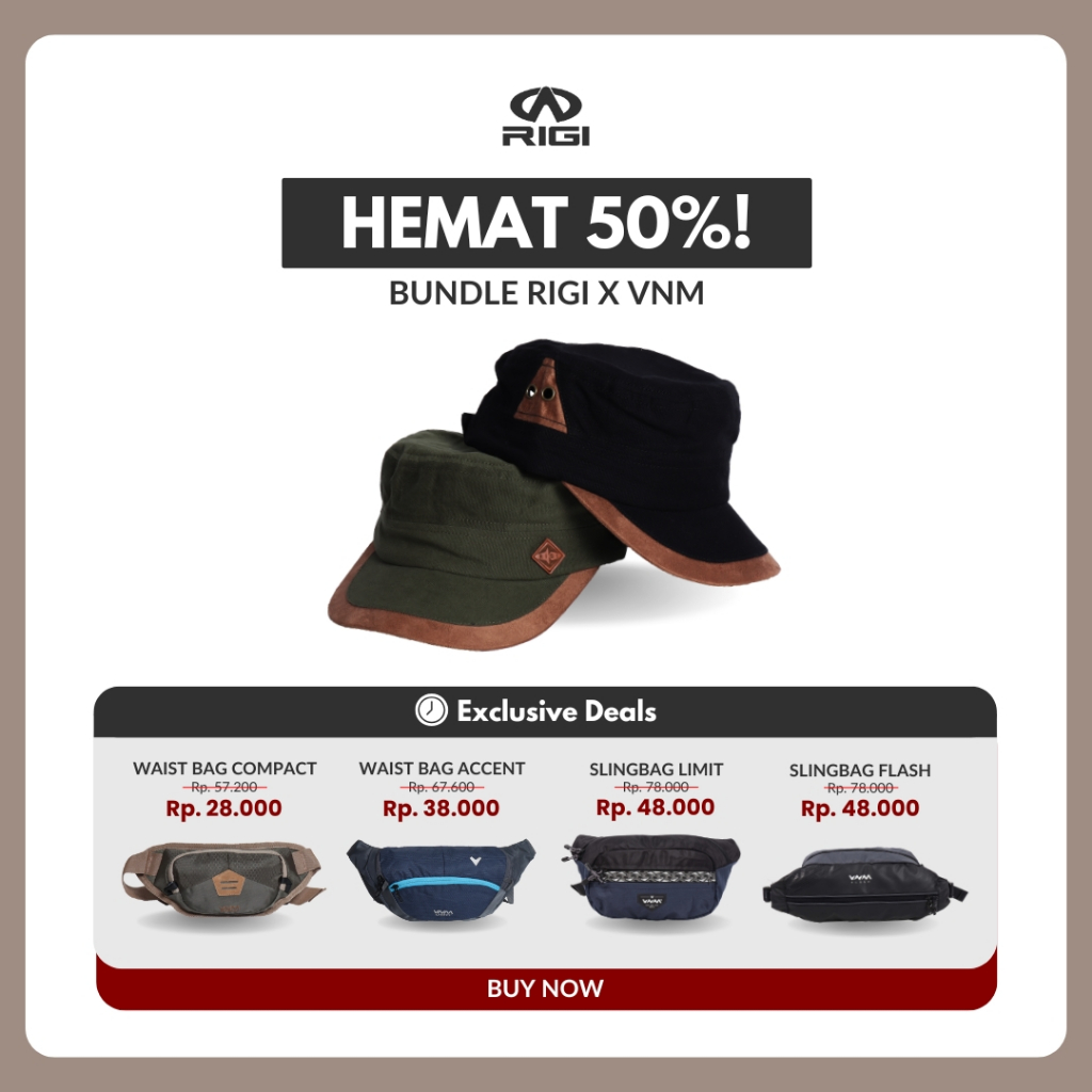 RIGI Topi Komando Pria Topi Tactical Original Topi Tentara Topi Militer Command Hat Military Cap Top