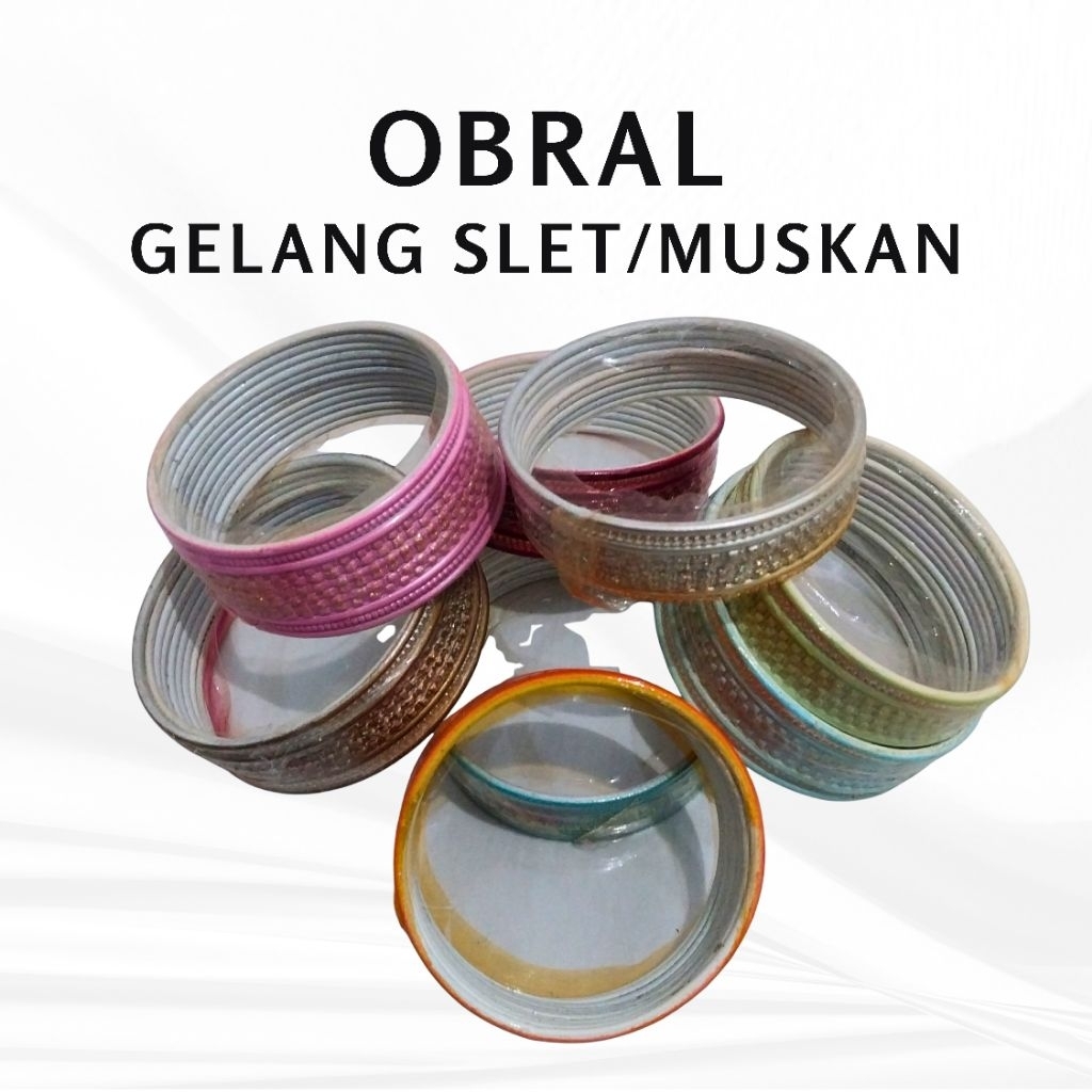 Gelang Wanita Slet/Muskan Gelang Souvenir Oleh Oleh Haji Umroh