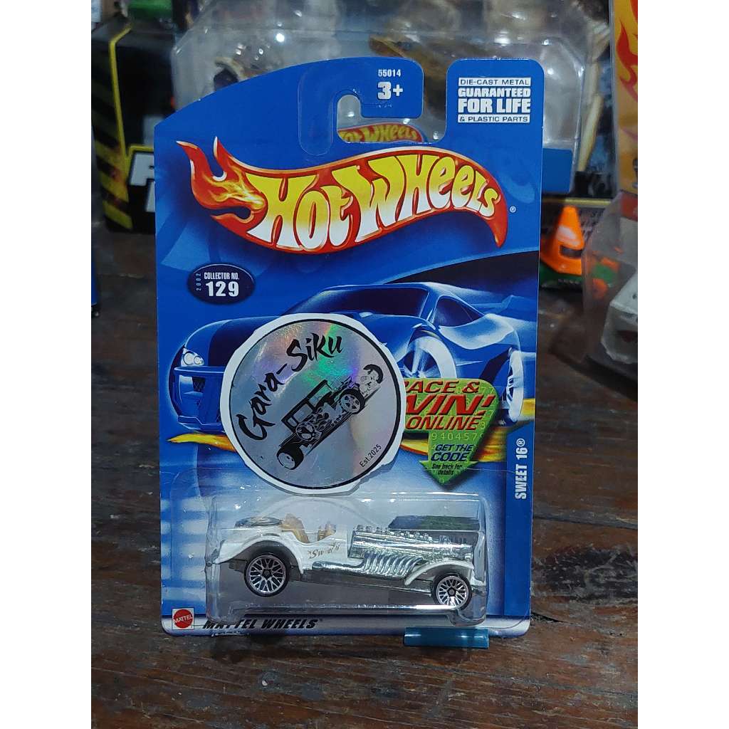 Hot Wheels BLUECARD Sweet 16 2001 Full Metal Body OPEN BAGASI