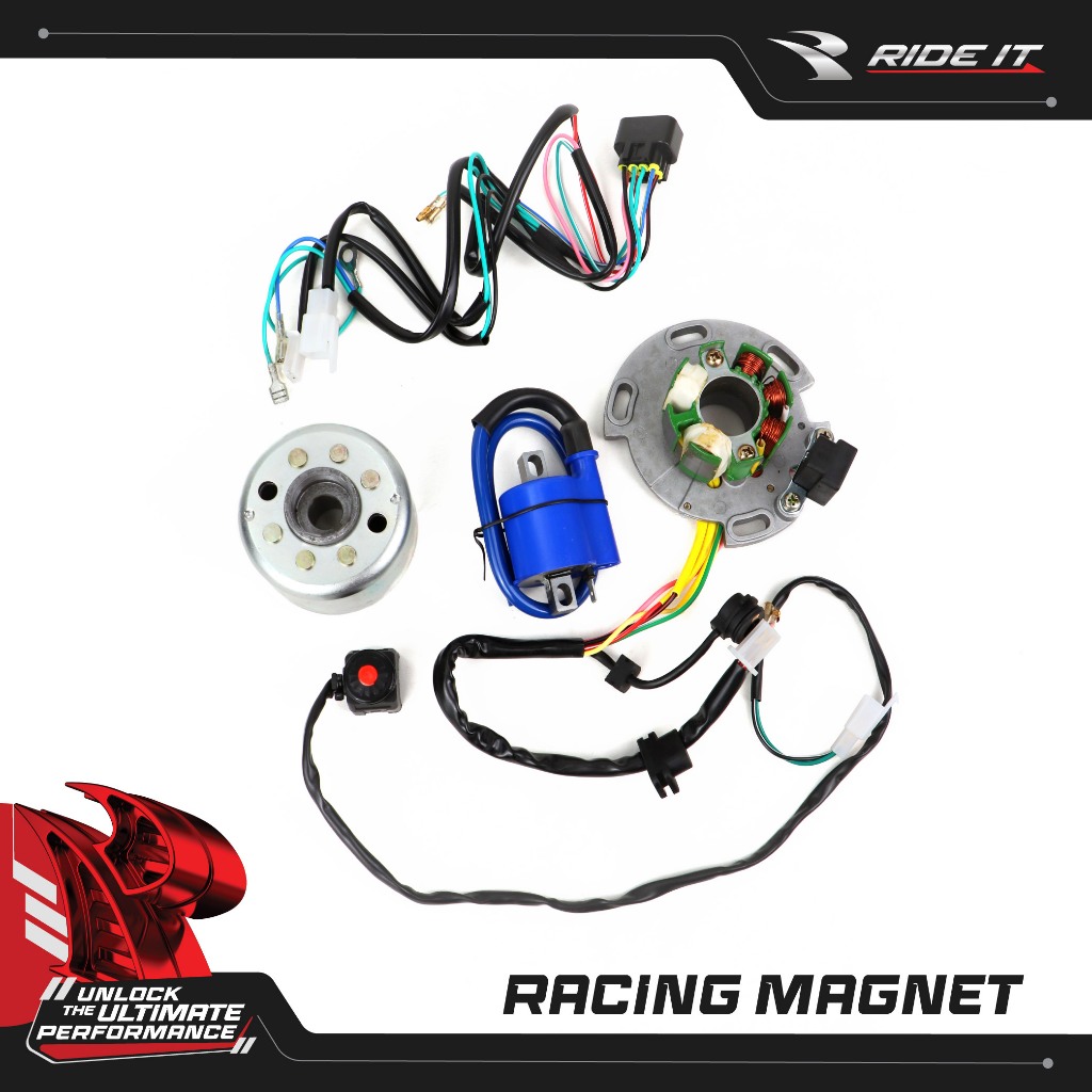 [RIDE IT] MAGNET RACING YZ 125 KOMPLIT/PENGAPIAN RACING RIDE IT PNP RXS RXK RXZ