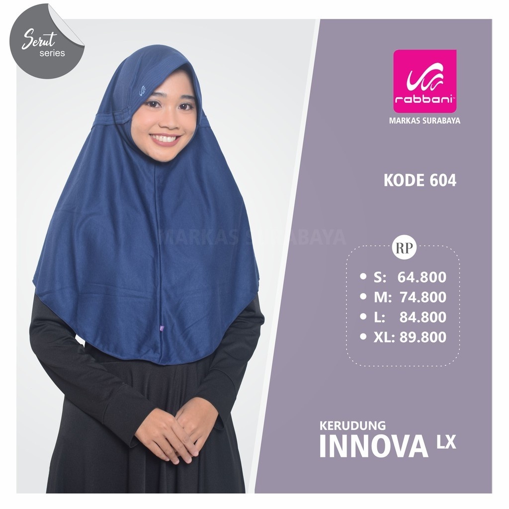 RABBANI - Hijab Instan Rabbani Innova LX Ukuran L // Kerudung Instan Rabbani