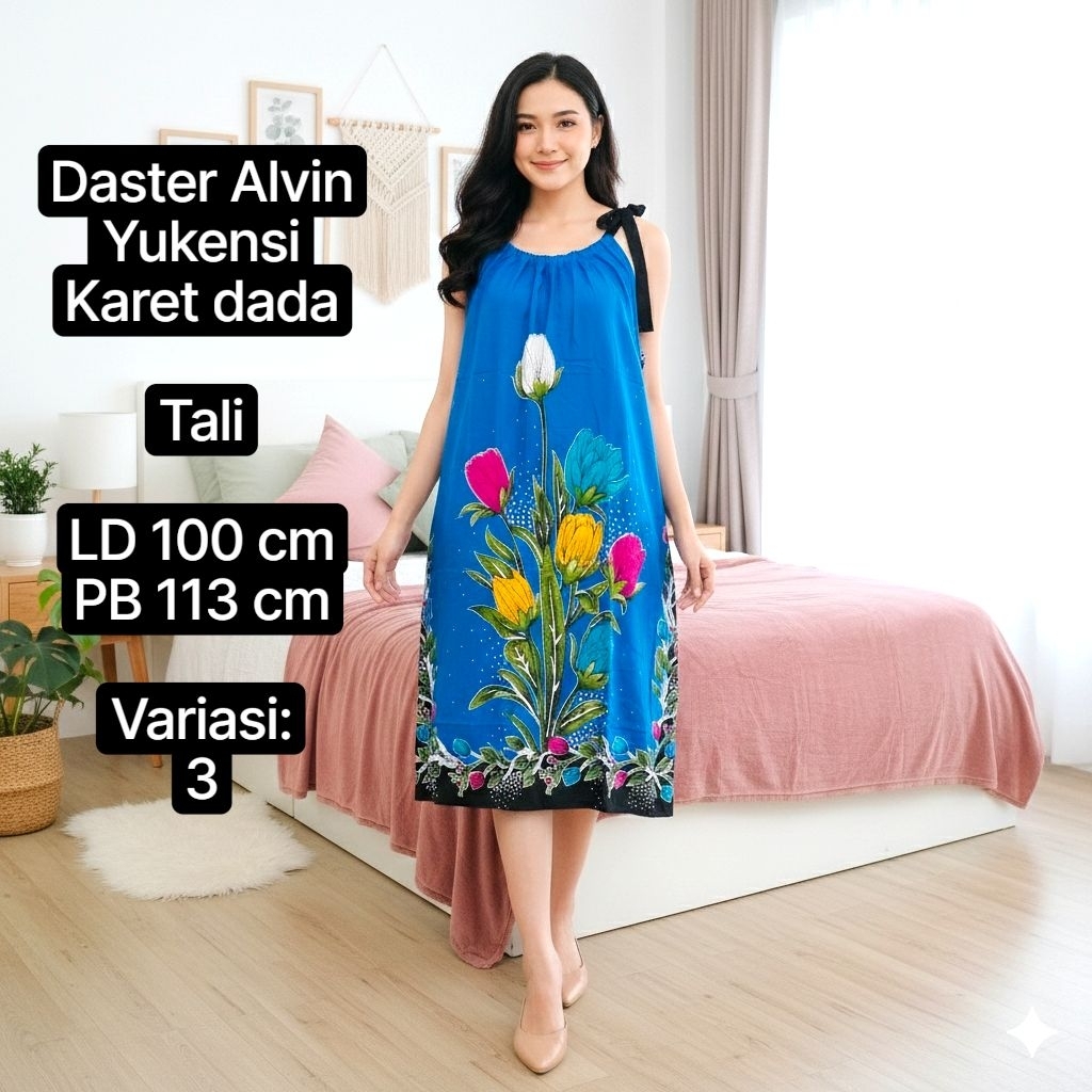 Daster Yukensi Cangklong Bulat Dari Batik Alvin (KT CB)