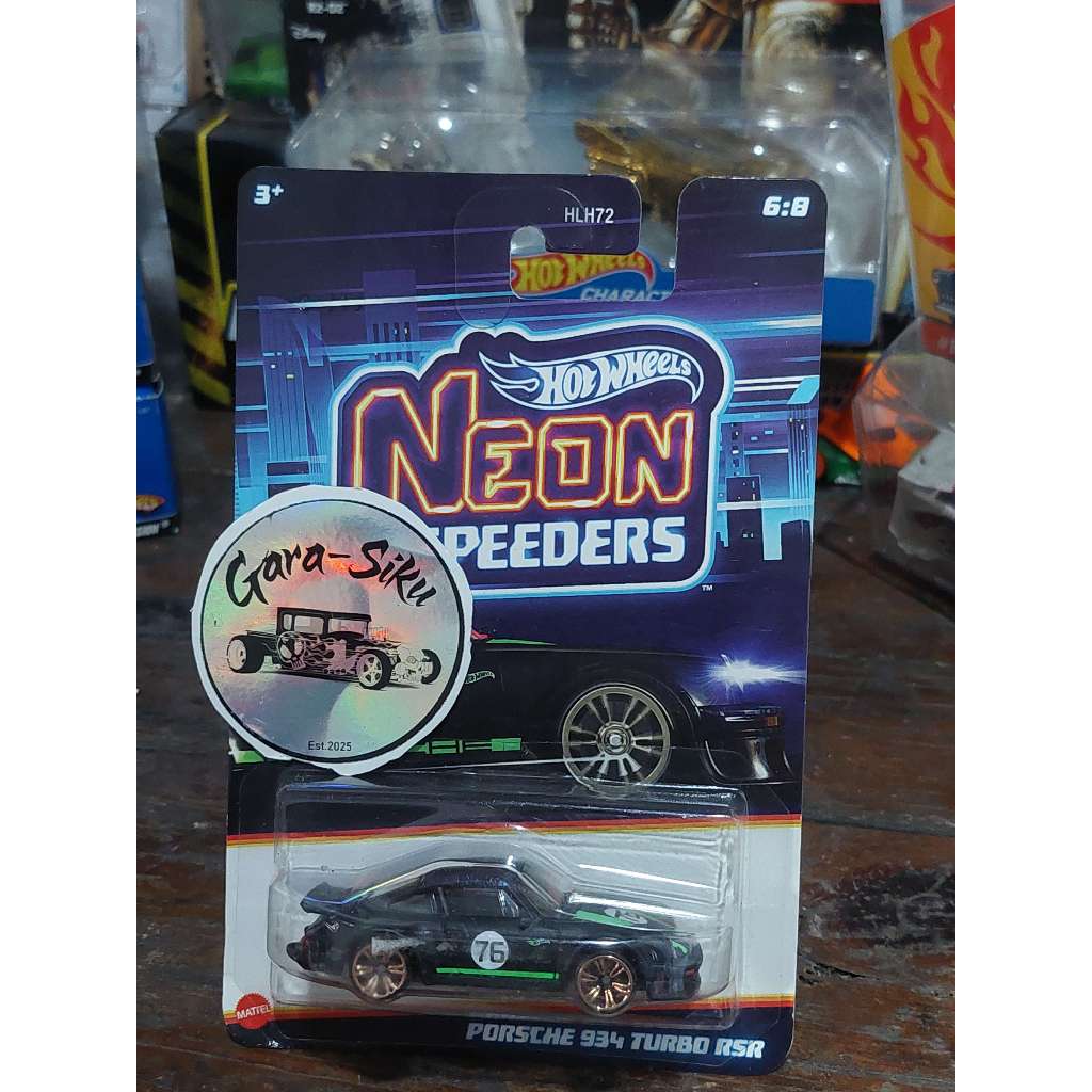 HOT WHEELS PORSCHE 934 TURBO RSR NEON SPEEDERS
