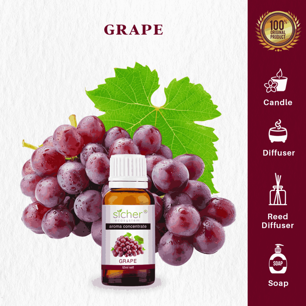 Sicher Fragrance Oil Grape 10ml