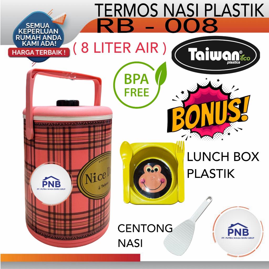 Termos Nasi Tempat Nasi Atau Es Rice Ice Bucket Taiwan 8 Liter (AIR)