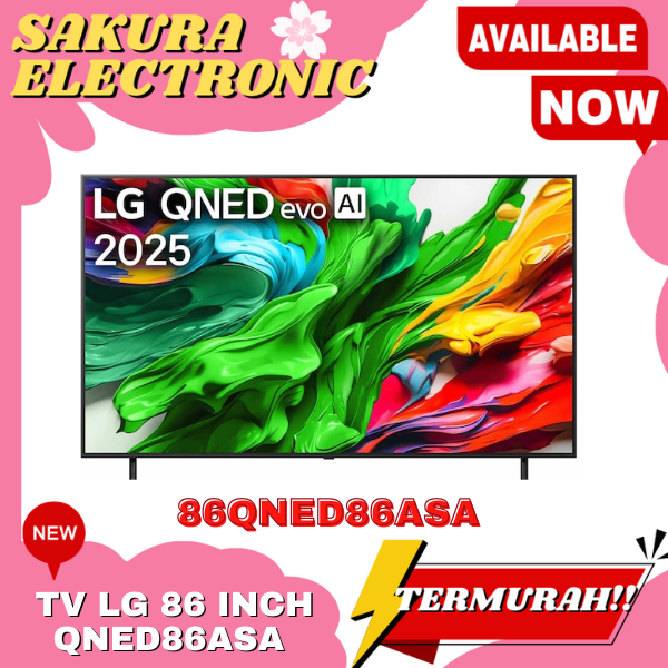 LG 86QNED86ASA EVO AI 4K 144HZ SMART TV MINI LED QNED 86 INCH | QNED86ASA 86QNED86 WITH MAGIC REMOTE