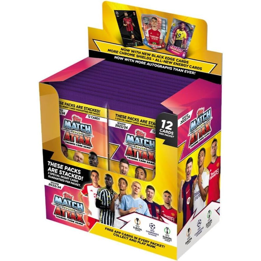 Topps Match Attax 23/24 Complete Box (24 Packs / 288 Cards)