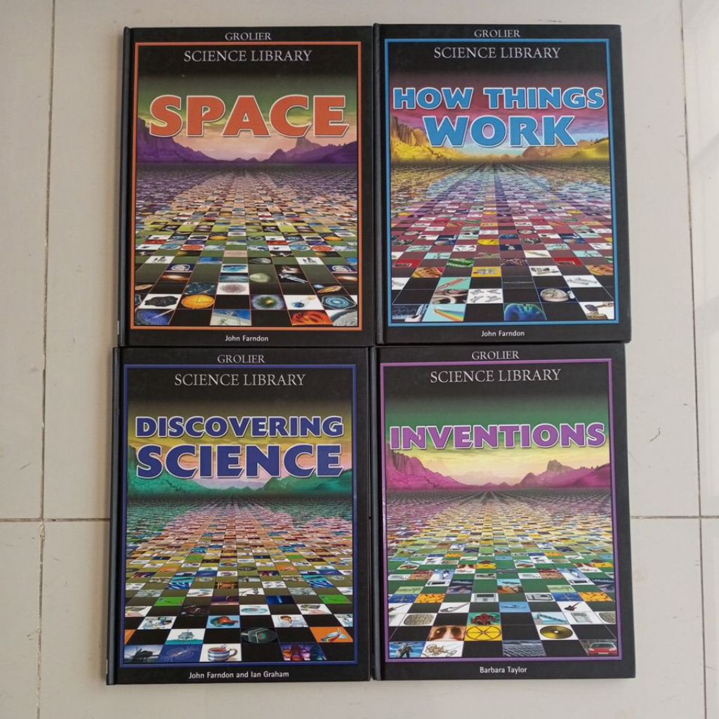 BUKU GROLIER SCIENCE LIBRARY SATUAN ORIGINAL