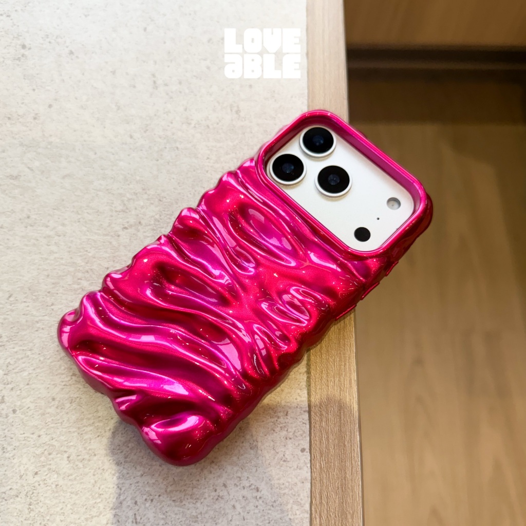 Cuci Gudang Loveable Lava Chrome Case - Softcase/Cashing Hp For Iphone 13 14 15 16 17 Pro Promax
