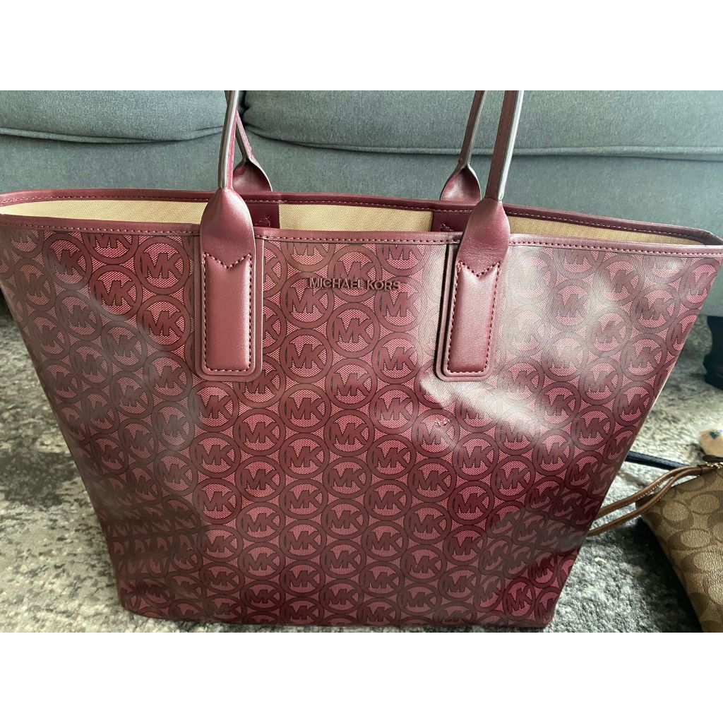 MK Michael Kors Jodie Tote Bag Medium Preloved pemakaian Pribadi