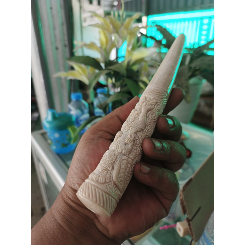 pipa cangklong once sarigading ukir panjang 20cm
