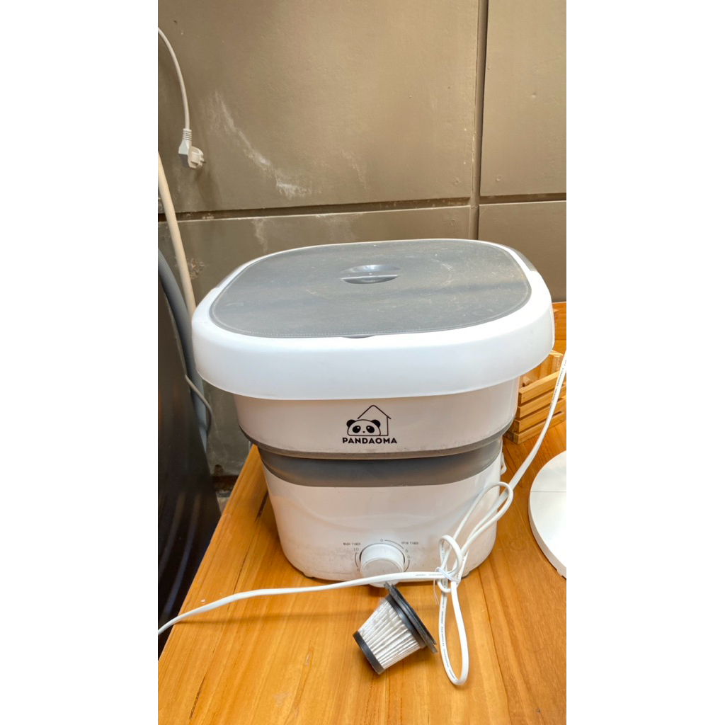Preloved Mesin Cuci Mini Lipat Portable PANDAOMA