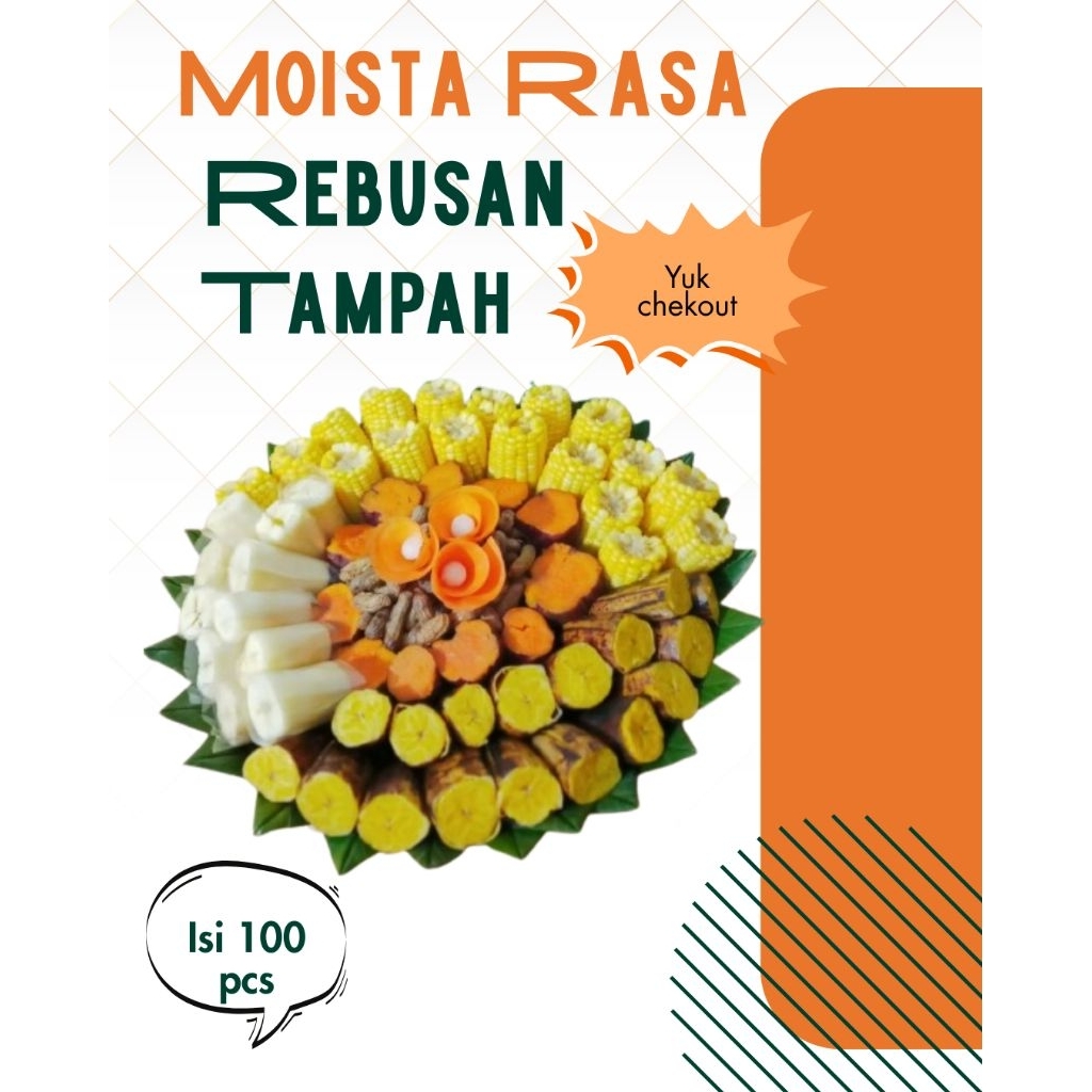 Kue Tampah Rebusan /kue tampah rebusan tradisional/Rebusan tradisional 100pcs