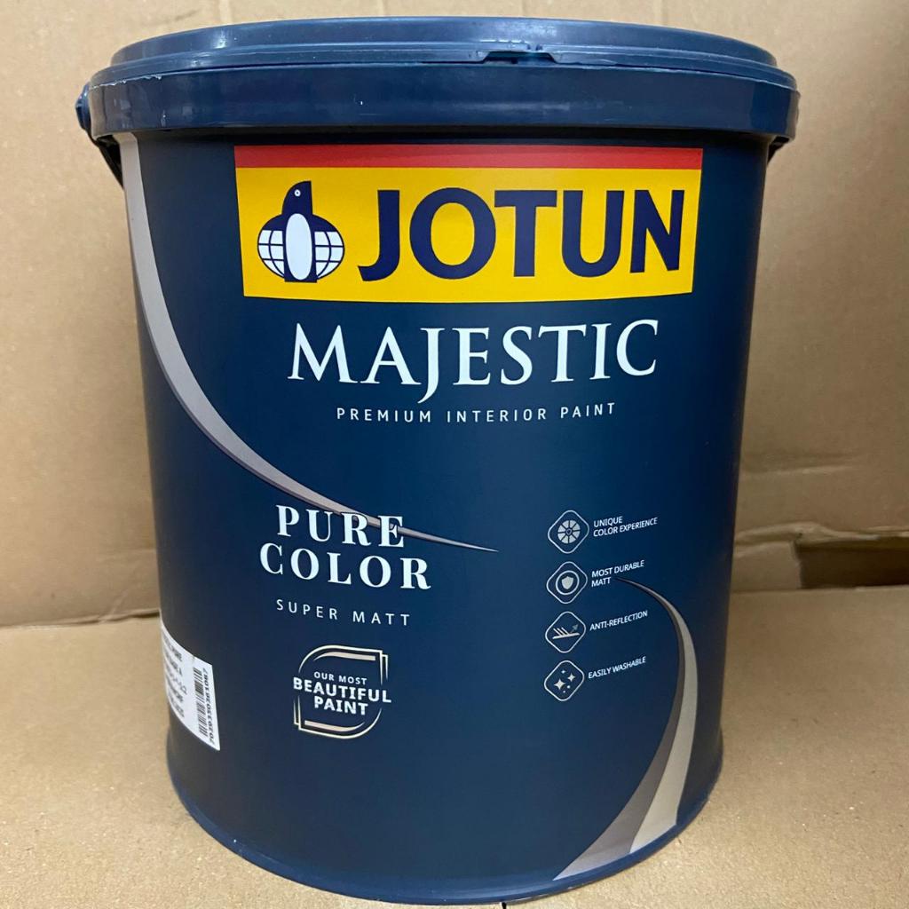 JOTUN MAJESTIC PURE COLOR 20LTR/CAT TEMBOK INTERIOR/CAT TEMBOK DALAM/CAT TEMBOK INTERIOR MATT/CAT TE