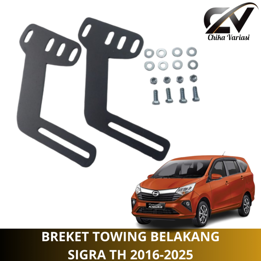 Breket Baut Dudukan Towing Belakang  Mobil Sigra 2016 - 2025