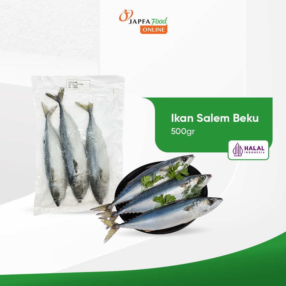 Ikan Salem / Makerel Pasifik Beku 500gr