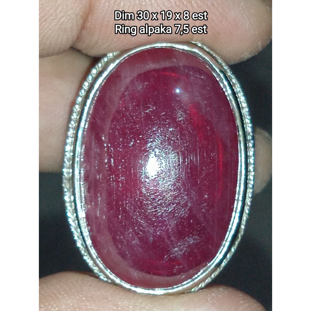 NATURAL RUBY MADAGASCAR SUPER JUMBO
