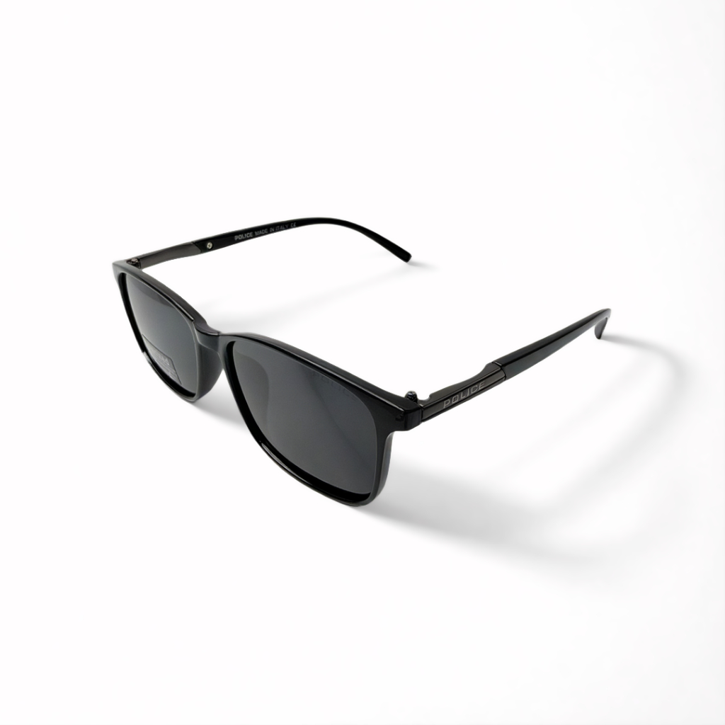 Kacamata Hitam Pria Keren Polarized Police Kacamata Gaya Pria Keren Hitam Anti Silau UV400 Jakarta F