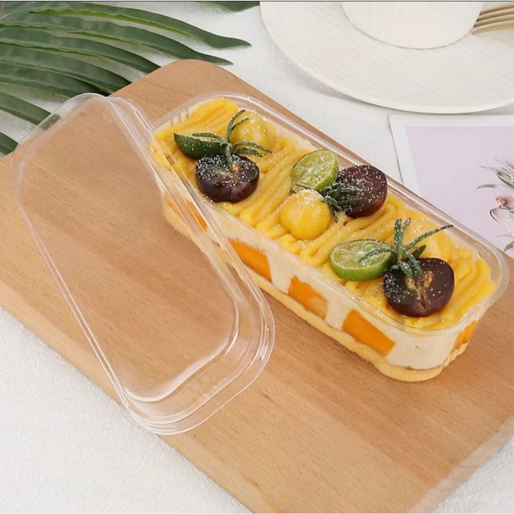 25 SET (Wadah + Tutup )Mika Dessert / Dessert Box Premium Kotak Cup Dessert Puding Tiramisu
