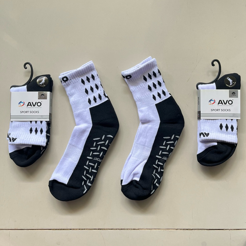 (GROSIR 12PC) Kaoskaki AVO SPORT SOCKS / Kaos kaki AVO Matakaki / kaos kaki AVO sport / kaos kaki sp